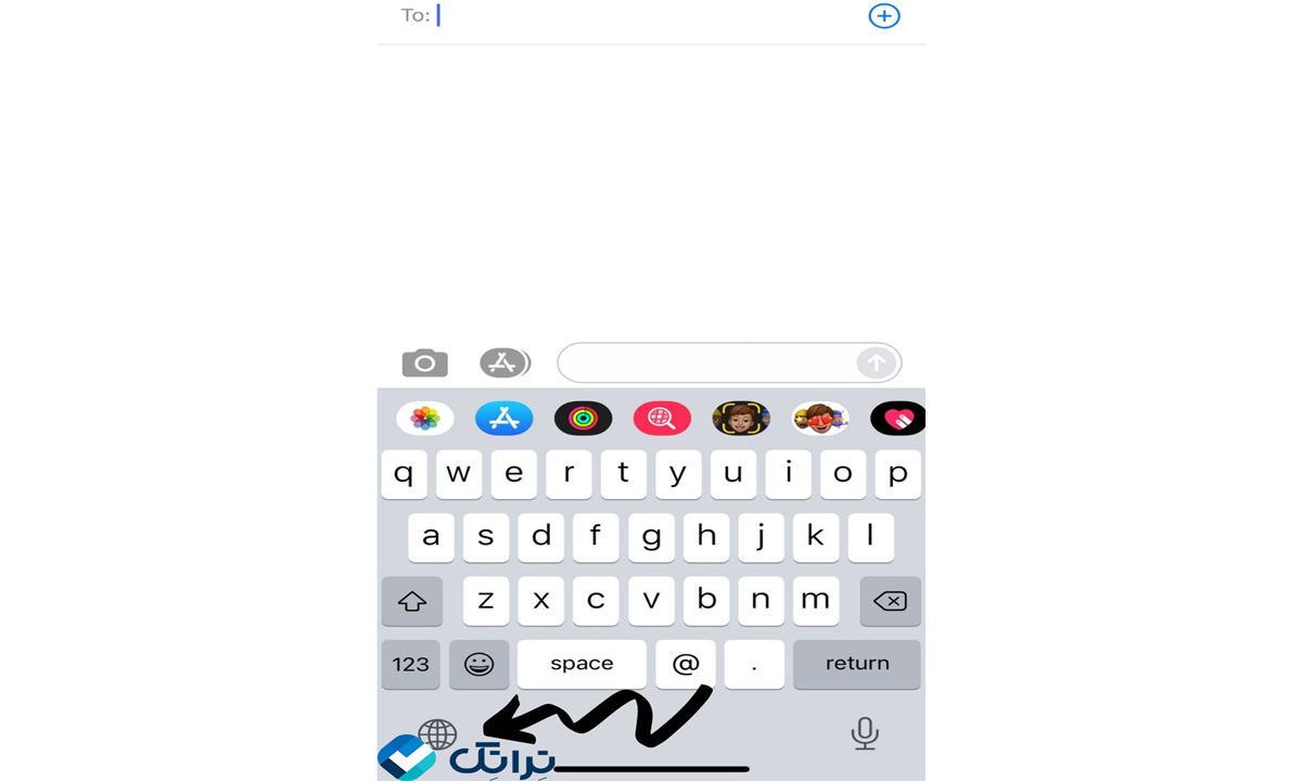 چگونه کیبورد آیفون را فارسی کنیم