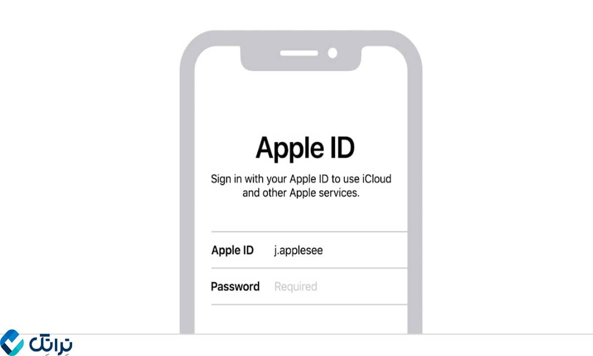 بازیابی رمز اپل آیدی 