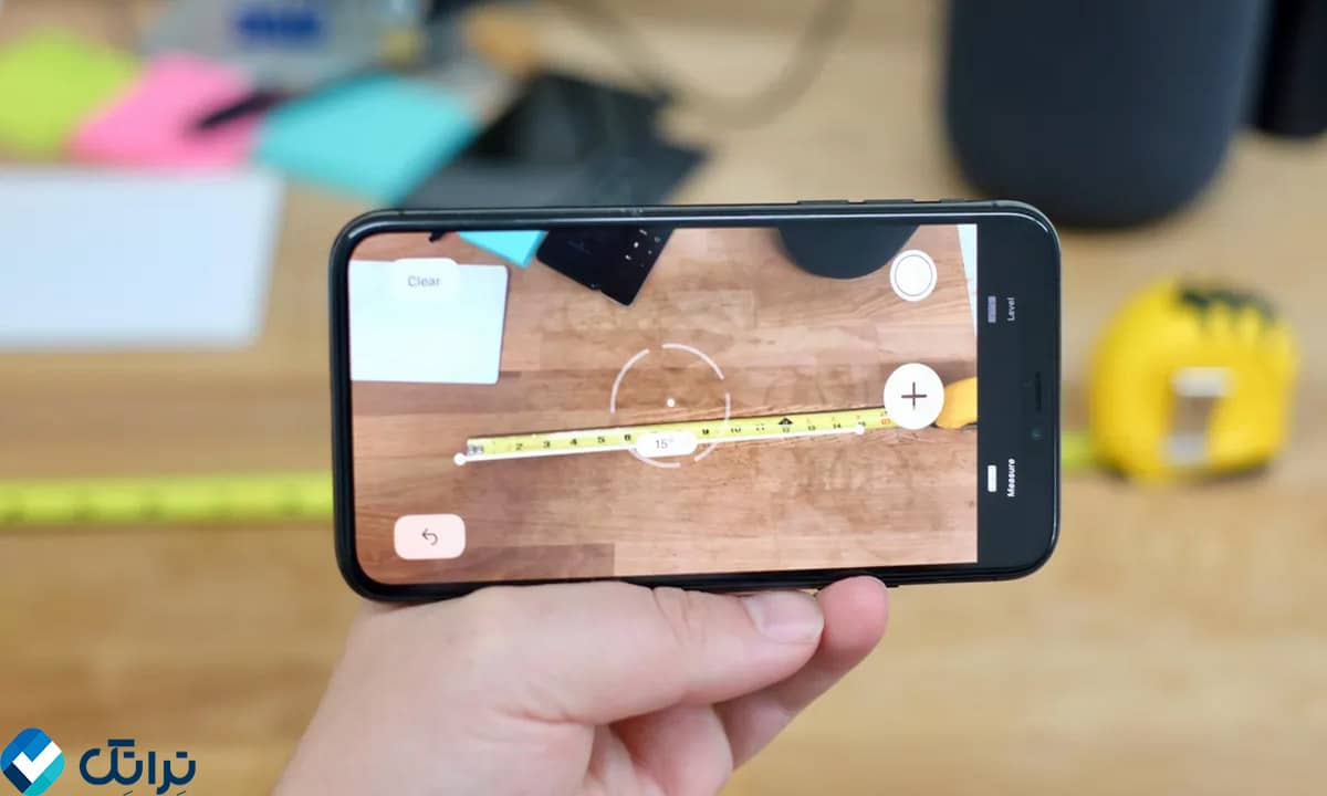 اندازه‌گیری مسافت با اپلیکیشن Measure
