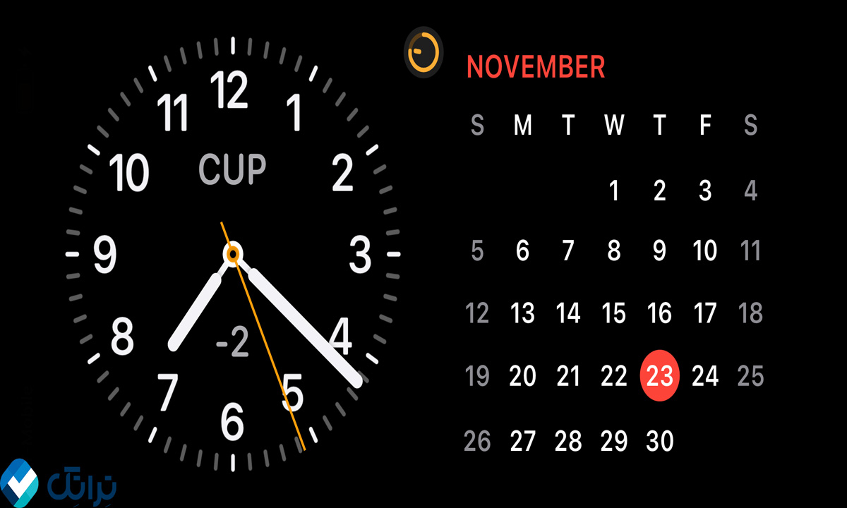 چگونه در ایفون ساعت را تنظیم کنیم 