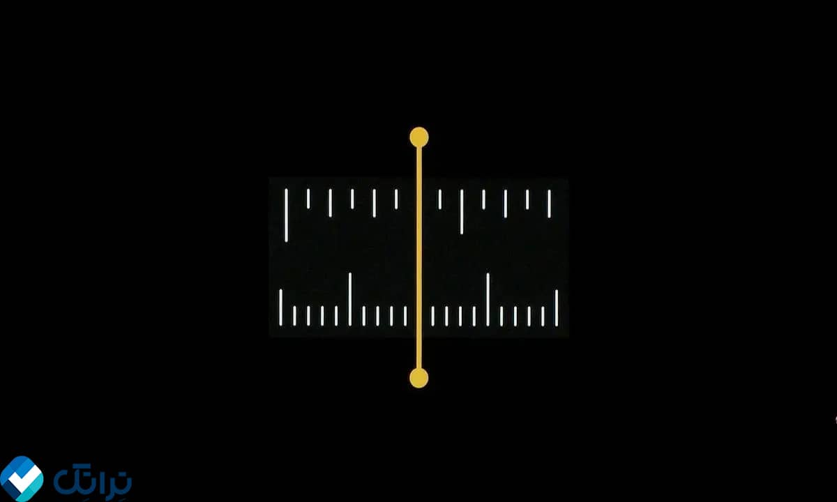 استفاده از اپلیکیشن Measure در آیفون