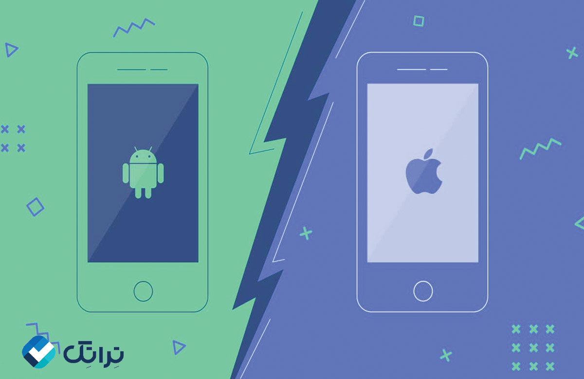 انتقال فایل از اندروید به ios