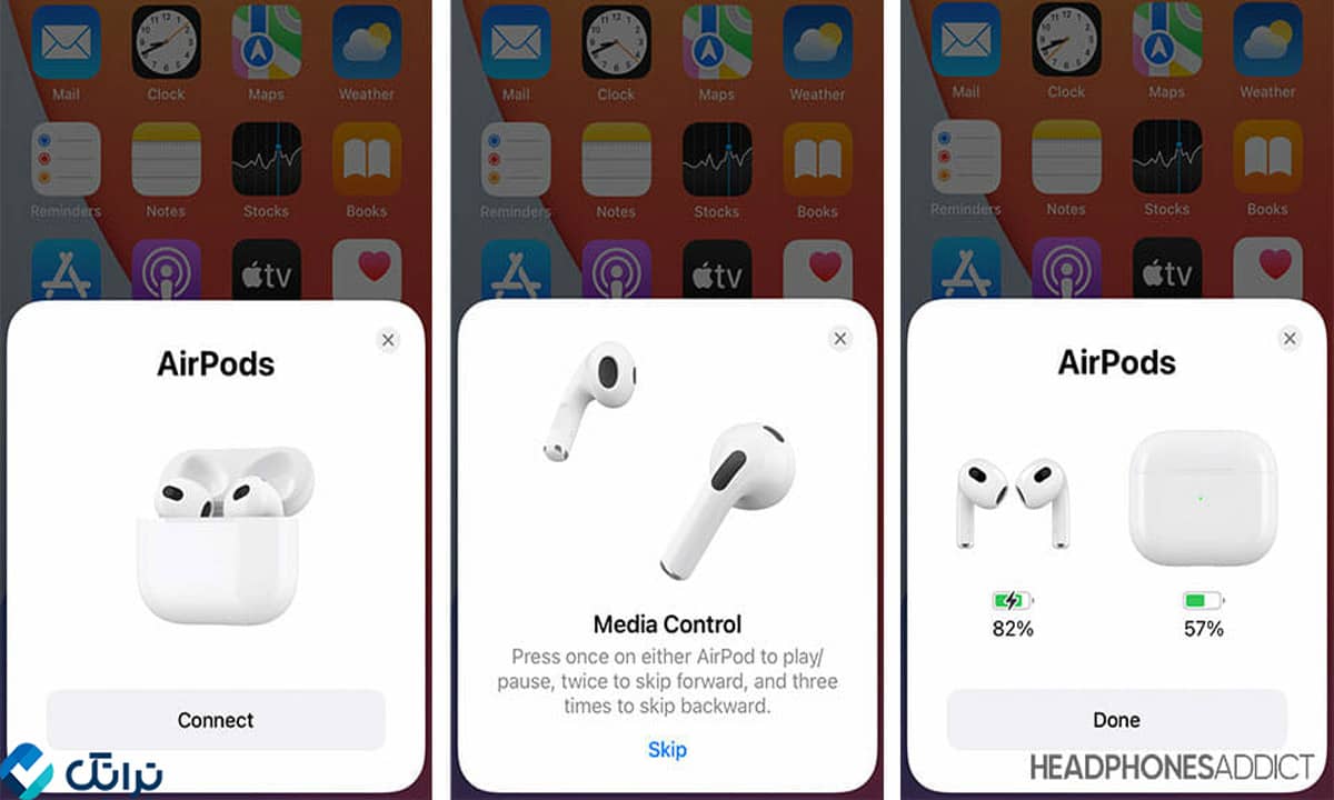 وصل کردن ایرپاد به آیفون 