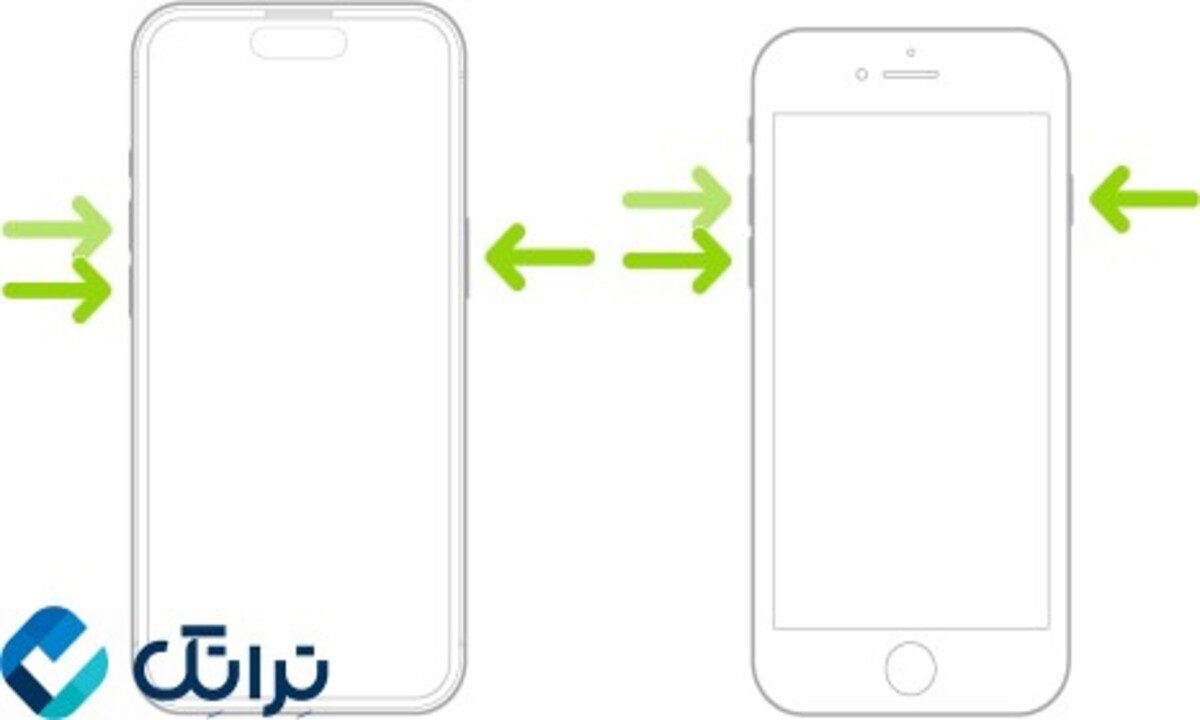 ریست (Reset) گوشی برای روشن شدن آیفون