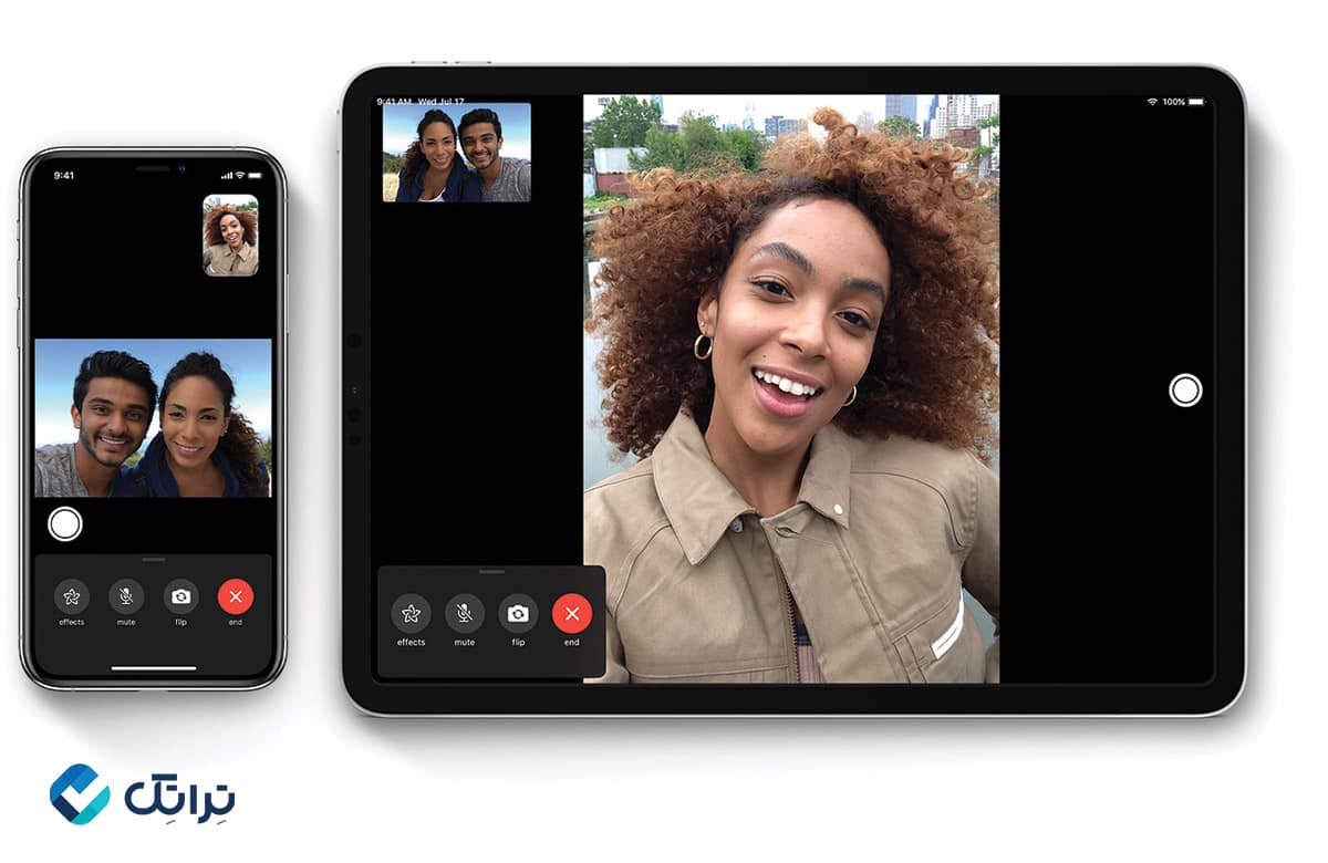 ویدئو کال در آیفون