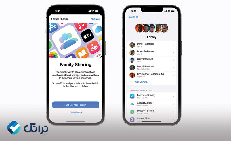 قابلیت فمیلی شیرینگ (Family sharing) آیفون