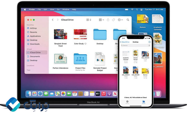 آموزش انتقال داده از آیفون به مک