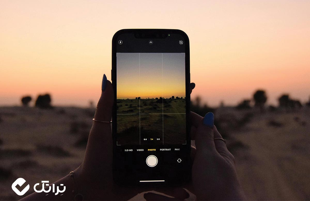 راهنما استفاده از دوربین آیفون